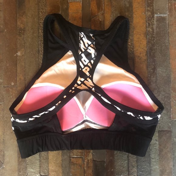 High neck PINK sports bra - Picture 2 of 3